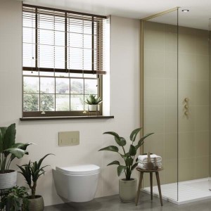 MultiPanel TILE Wall Panel Hydrolock T&G Large 2400 x 598 x 11mm Taupe Grey [MT750ST1001]