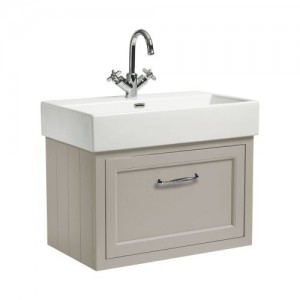 Roper Rhodes Hampton 700 Wall Hung Vanity Unit - Mocha [HAM700WM.MC] [BASIN NOT INCLUDED]