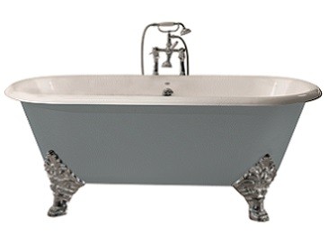 Heritage BRT86 Grand Buckingham Double Ended Bath 1780mm Cast Iron