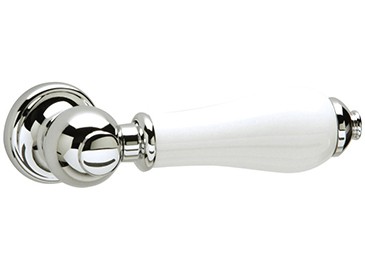 Heritage CPC00 Traditional Lever Chrome/White