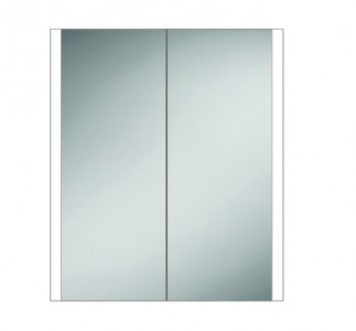 HIB 51900 Paragon 60 LED Demisting Mirrored Cabinet 700 x 664mm