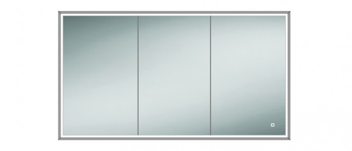 HIB 47900 Vanquish 120 LED Demisting Mirroed Cabinet 730 x 1230mm