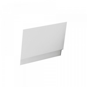 Imex SUEBP700WG Suburb End Panel with Adj Plinth 700mm - White Gloss