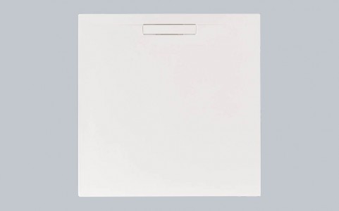 Just Trays Evolved Anti-Slip Square Shower Tray 760mm Gloss White [211ASE76100]