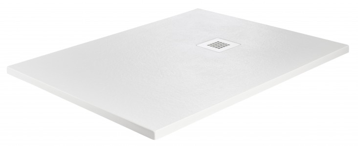 Just Trays Natural Flat to Floor Quadrant Shower Tray 900mm Flamborough White (Only Image Currently Available) [NTL90Q100]