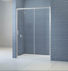MERLYN KAS17 IQ Sliding Shower Door 1700mm Chrome