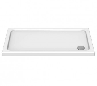 Kudos KStone Rectangular Shower Tray 1000x700mm White (Waste NOT Included) [KS10070]