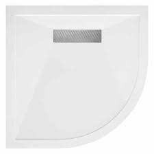 TM UK Linear Quadrant Shower Tray 900mm White [L250900QUAD]