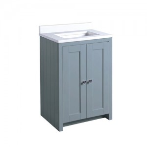 Tavistock LAN600USMB Lansdown 60cm Vanity Unit for Under mounted Basin - Blue (BASIN NOT INCLUDED)