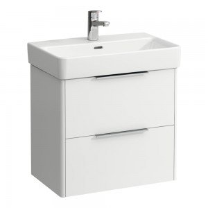 Laufen 22121102601 Base Vanity Unit - 2x Drawers 570x360x515mm Matt White (Vanity Unit Only - Basin NOT Included)