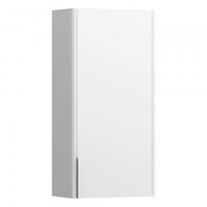 Laufen 26011102611 Base Medium Wall Cabinet - 1x Left Hinged Door 185x350x700mm Gloss White