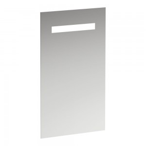 Laufen 4476119501441 Leelo LED Mirror with Room Switch 450x38x800mm Aluminium Frame