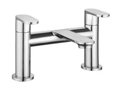 The White Space True Brassware Bath Filler - Chrome [LEV03]