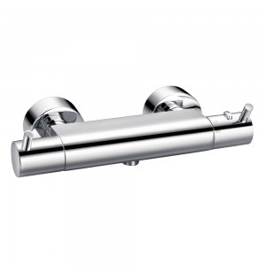 Flova LVTBV Levo Exposed Thermostatic Shower Bar Valve Chrome