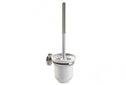 Miller 8021MN Oslo Toilet Brush Set 365mm Polished Nickel