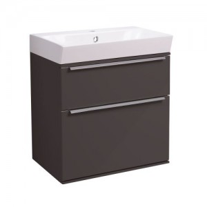 Roper Rhodes Scheme 500 Wall Hung Vanity Unit - Gloss Dark Clay [SCH500D.GDC] [BASIN NOT INCLUDED]