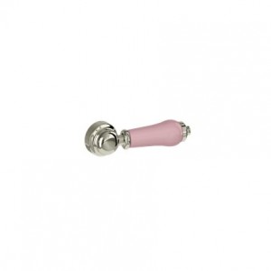 Burlington SP8CHRPINK Bespoke Cistern Lever Confetti Pink & Chrome