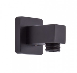 Roper Rhodes Square Wall Elbow - Matt Black [SVACS26]