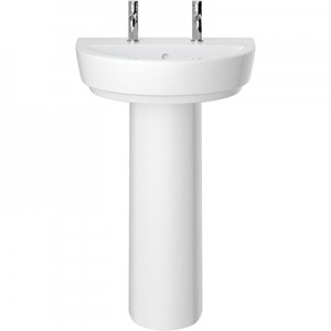 Heritage Stamford 560mm Basin Two Tap Holes [PSFW05]