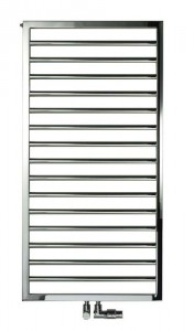 Zehnder SUBI060045 Subway Ladder Radiator 613 x 450mm 221w Stainless Steel