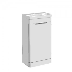 Roper Rhodes System 450 Cloakroom Vanity Unit - Gloss White [SYS4F.GW] [BASIN NOT INCLUDED]