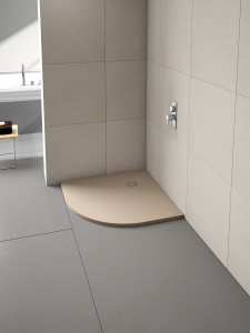 Merlyn Truestone Quadrant Shower Tray 900mm White [T90QW]