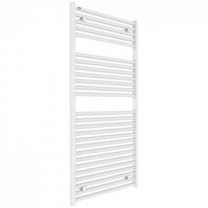 Tissino Hugo2 Electric Towel Radiator with Standard Element 1212 x 600mm Mont Blanc [THU-705-MB]