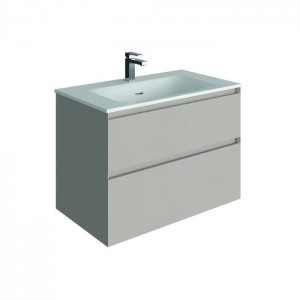 Tissino Mozzano Basin Unit 600mm Matt Cashmere Grey (Basin NOT Included) [TMZ-101-CG]