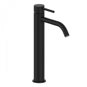 Tissino Parina Tall Body Monobloc Basin Tap Matt Black [TPR-102-MN]