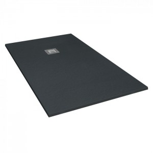 Tissino Giorgio2 Square Shower Tray 1000mm Graphite Slate [TRG-503-RS]