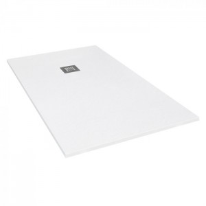 Tissino Giorgio2 Square Shower Tray 1000mm White Slate [TRG-503-WS]