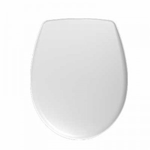 Twyford BJGN7815WH Galerie Toilet Seat and Cover SS Bottom Fix Hinge White