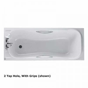 Twyford BJSE8520WH Signature Single Ended Bath 1700x700mm No Tapholes White