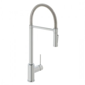 Vado Zoo Professional Pull-Out Kitchen Mixer Tap with Swivel Spout (Single Taphole) Chrome [CUC-3003-C/P]