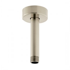 Individual by Vado Ceiling Mounted Shower Arm 100mm (4 inch) Round Brushed Nickel [IND-CMA/RO/4IN-BRN]