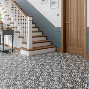 Verona Miro Ceramic Floor & Wall Tile (Patterned) 250 x 250mm Multi-Coloured [P10872]