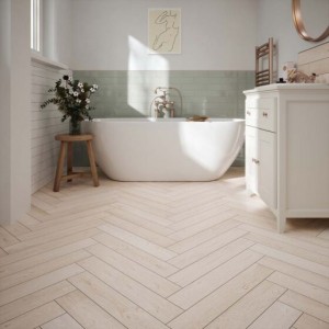Verona Daintree Porcelain Floor & Wall Tile 593 x 98mm Birch [P11060]