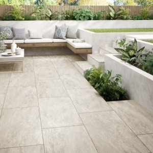 Verona Eyam Porcelain Floor Tile 900 x 600mm Beige [P12662]