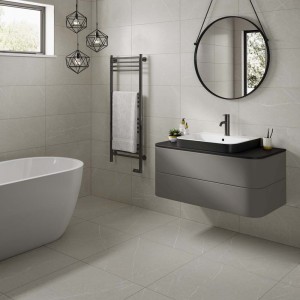 Verona Capri Ceramic Wall Tile 600 x 300mm Matt Cream [P12786]