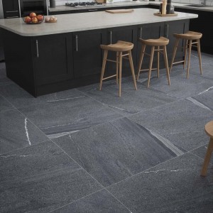 Verona Eastford Porcelain Floor & Wall Tile 995 x 995mm Anthracite [P12823]