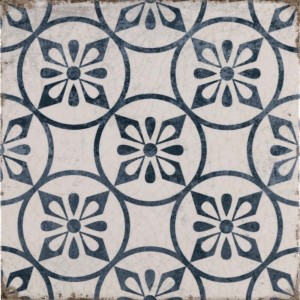 Verona Garcia Porcelain Floor & Wall Tile 200 x 200mm Petal Blue [P12834]