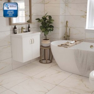 Verona Goldman Porcelain Floor & Wall Tile 600 x 600mm Matt Finish [P12950]