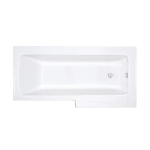 VitrA Neon Shower Bath 1700 x 850mm Right Hand [55380001000]