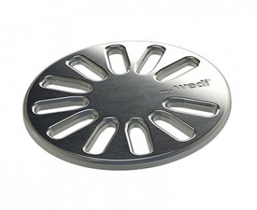 Wedi 676800034 Fino 1.2 Circular Drain Grate Stainless Steel