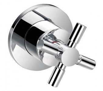 Flova XL4WDIV XL 3-Way Diverter Valve Only Chrome